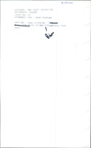 Ben Fitzgerald - Vintage Photograph