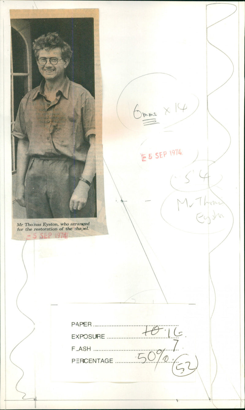 Thomas Eyston - Vintage Photograph