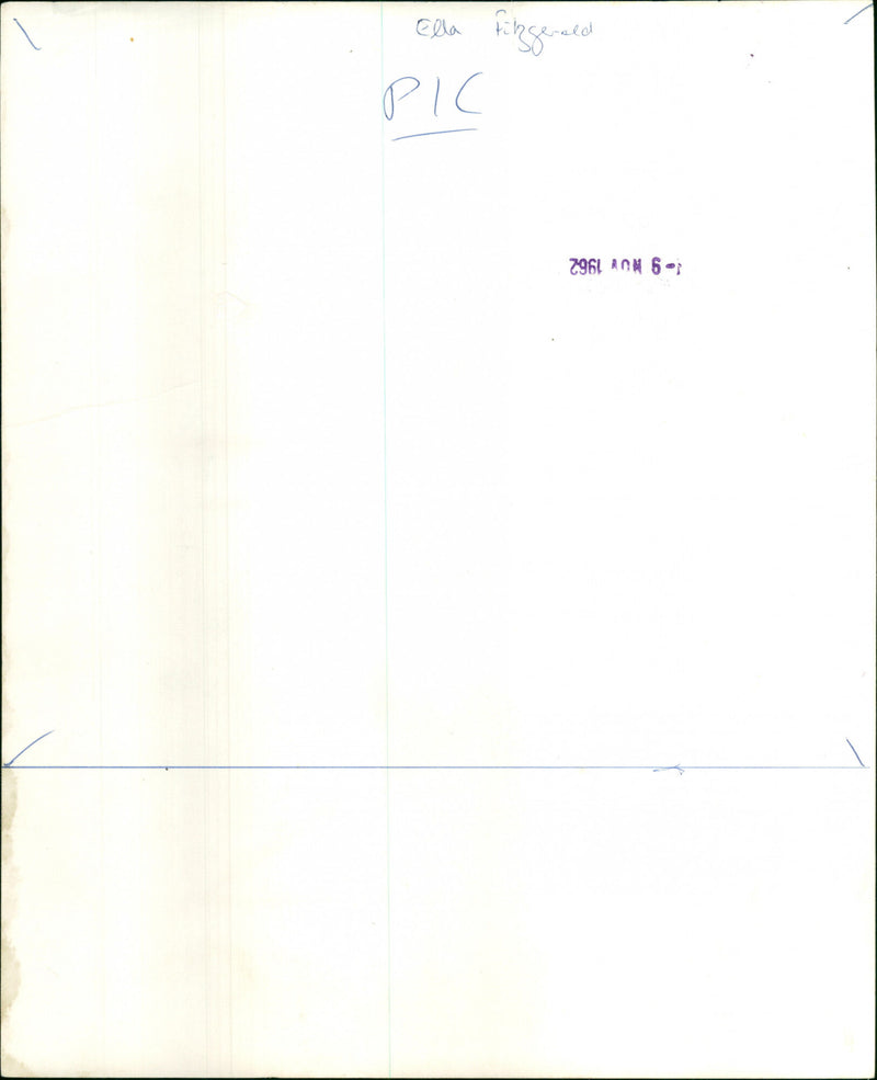 Ella Fitzgerald - Vintage Photograph