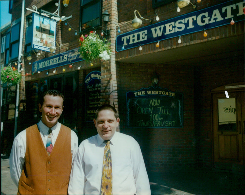 Chris Ellse and Simon Stanley - Vintage Photograph
