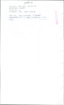 Ben Fitzgerald - Vintage Photograph