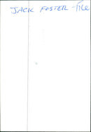 Jack Foster - Vintage Photograph