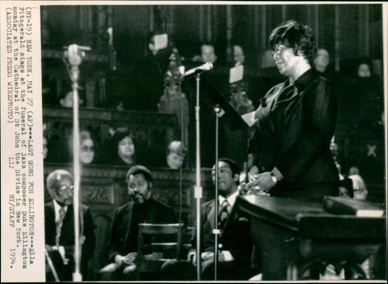 Ella Fitzgerald - Vintage Photograph