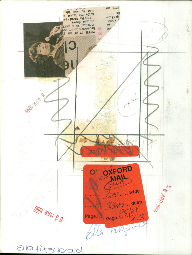 Ella Fitzgerald - Vintage Photograph