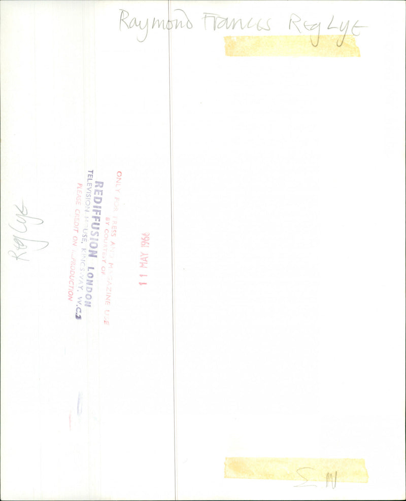 Raymond Francis - Vintage Photograph