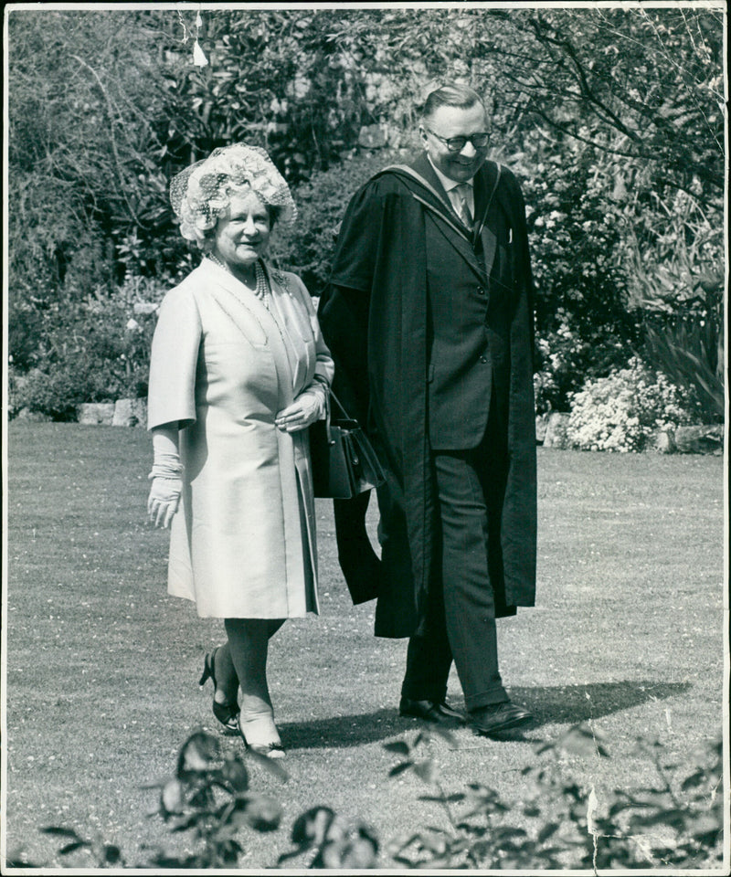 Queen Elizabeth The Queen Mother - Vintage Photograph