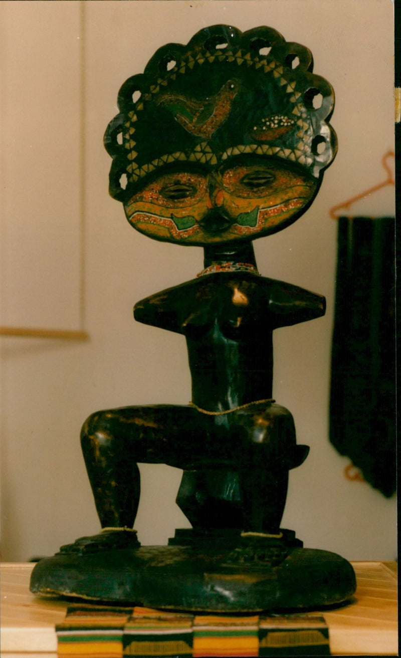 Fertility goddess - Vintage Photograph