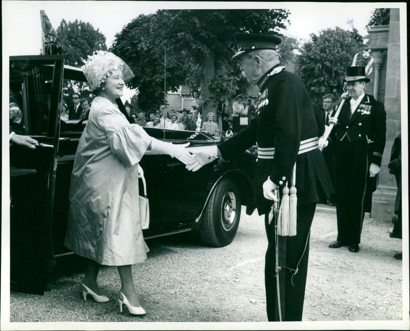 Queen Elizabeth The Queen Mother - Vintage Photograph