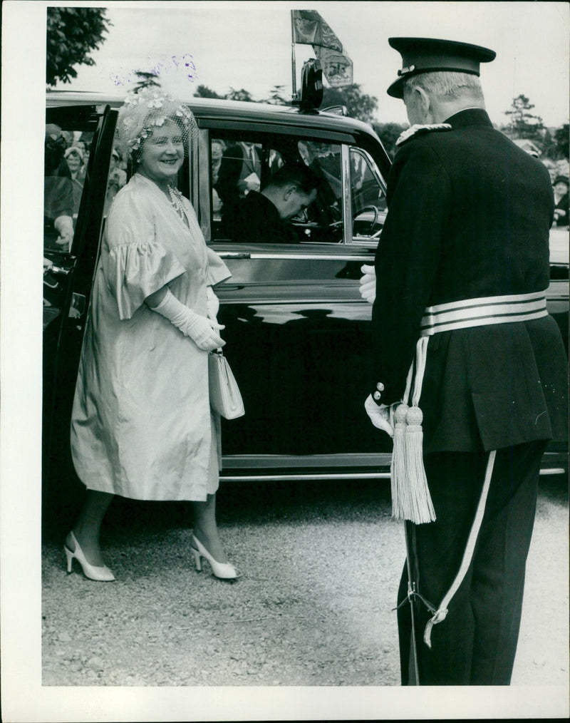 Queen Elizabeth The Queen Mother - Vintage Photograph