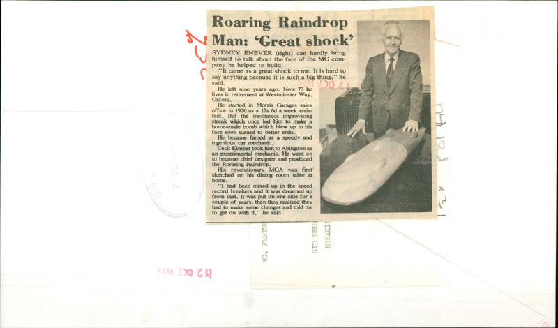 Sydney Enever - Vintage Photograph