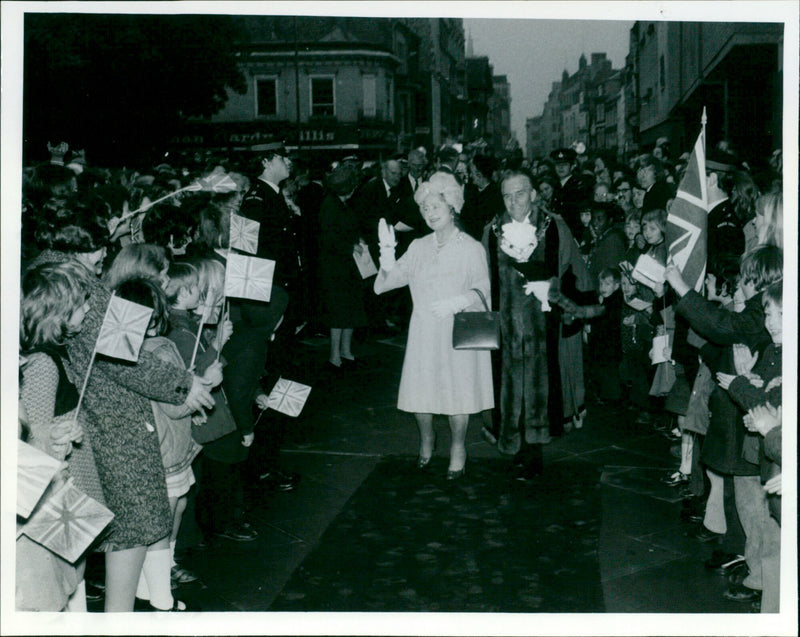 Queen Elizabeth The Queen Mother - Vintage Photograph