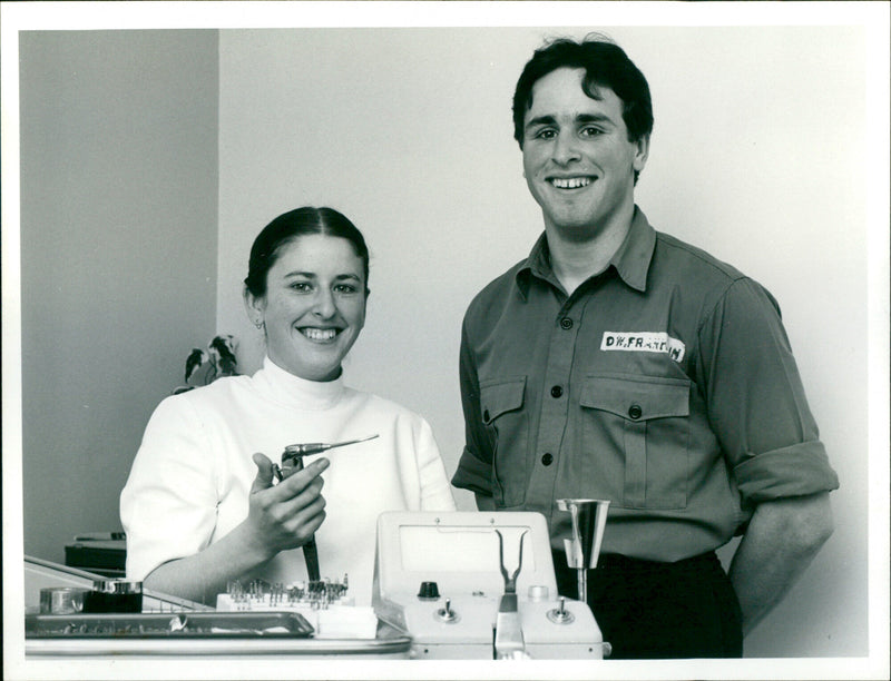 Karina Franklin & David Franklin - Vintage Photograph