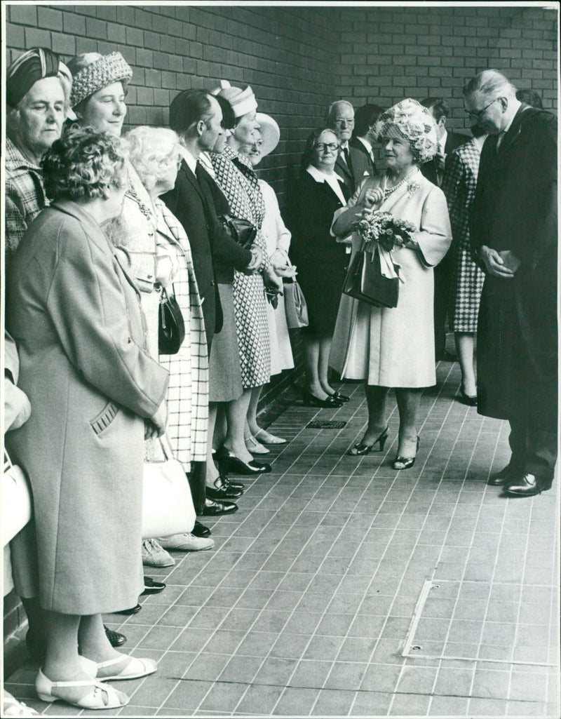 Queen Elizabeth The Queen Mother - Vintage Photograph