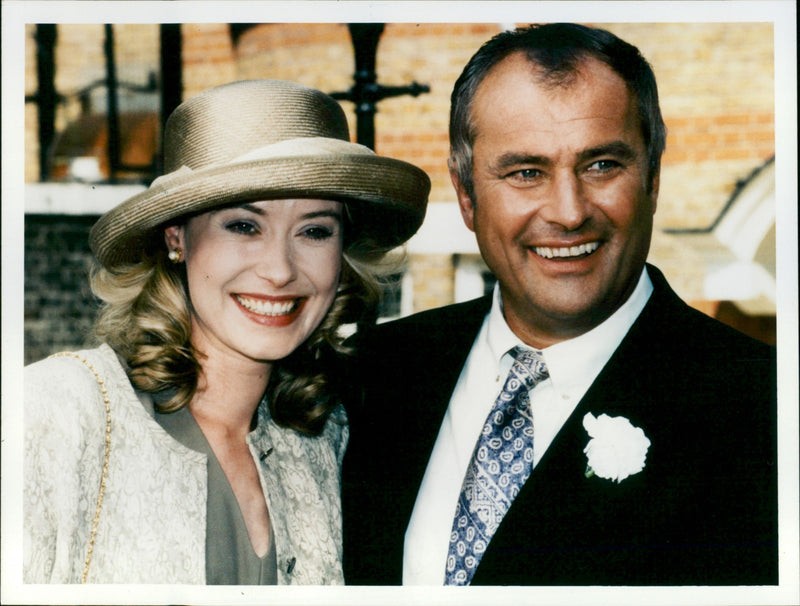 Beth Goddard, Chris Ellison - Vintage Photograph