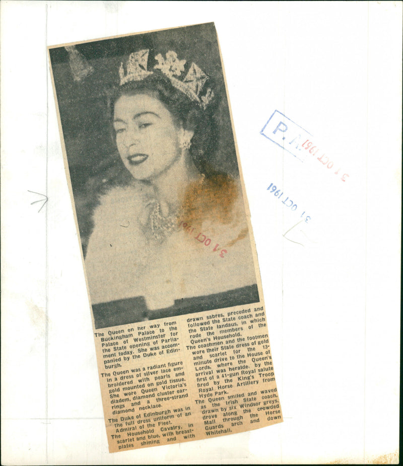 Queen Elizabeth II - Vintage Photograph