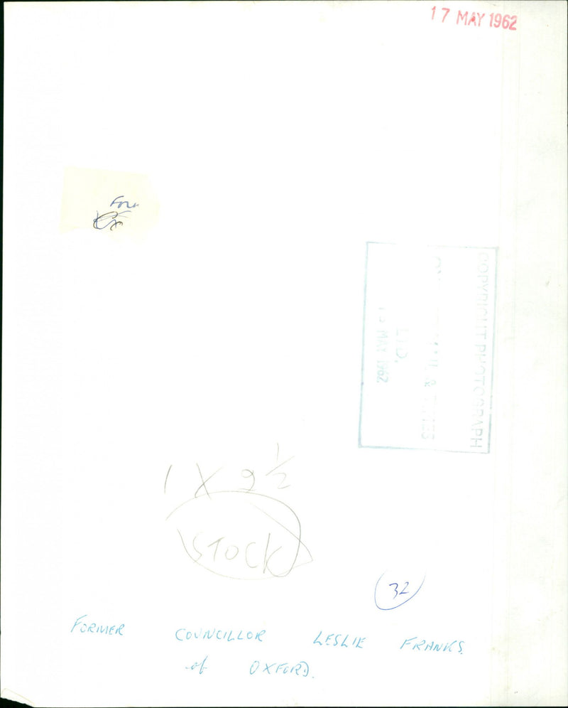 Leslie Franks - Vintage Photograph