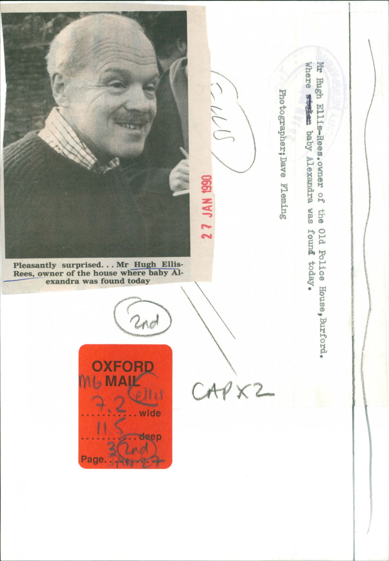 Hugh Ellis - Rees - Vintage Photograph