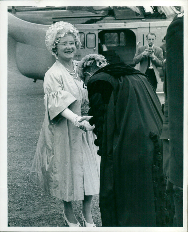 Queen Elizabeth The Queen Mother - Vintage Photograph