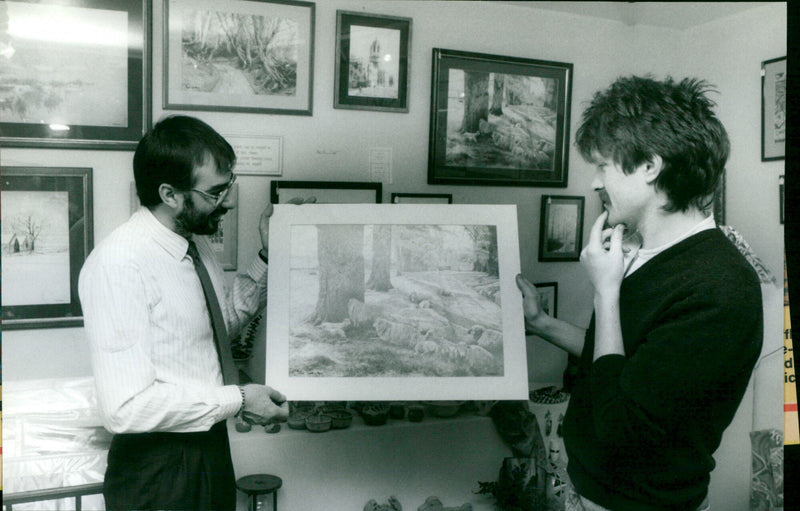 Tom Ellis, Steve Empson - Vintage Photograph