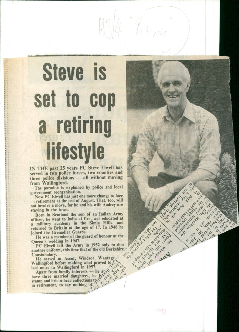 Steve Elwell - Vintage Photograph