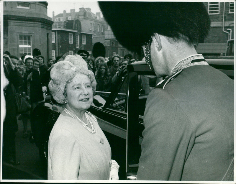 Queen Elizabeth The Queen Mother - Vintage Photograph