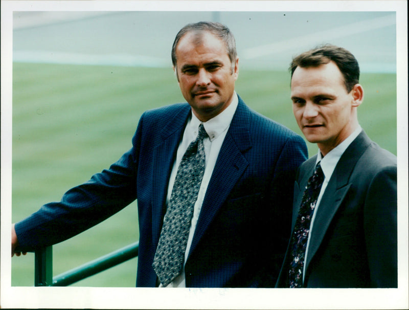 Chris Ellison , Perry Fenwick - Vintage Photograph