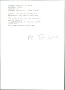 Tim Elvin - Vintage Photograph