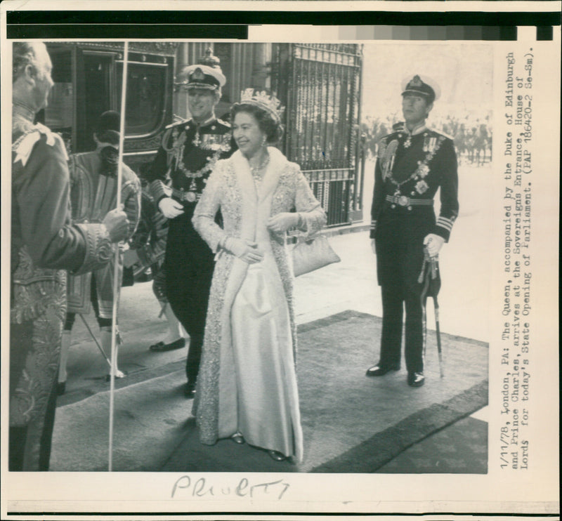 Queen Elizabeth II - Vintage Photograph