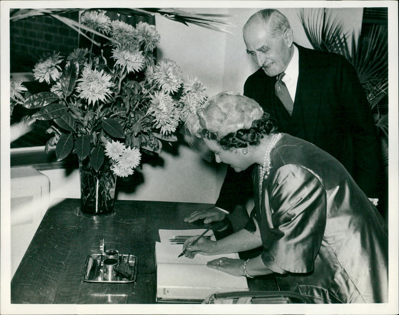 Queen Elizabeth The Queen Mother - Vintage Photograph