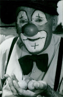 Franko the clown - Vintage Photograph