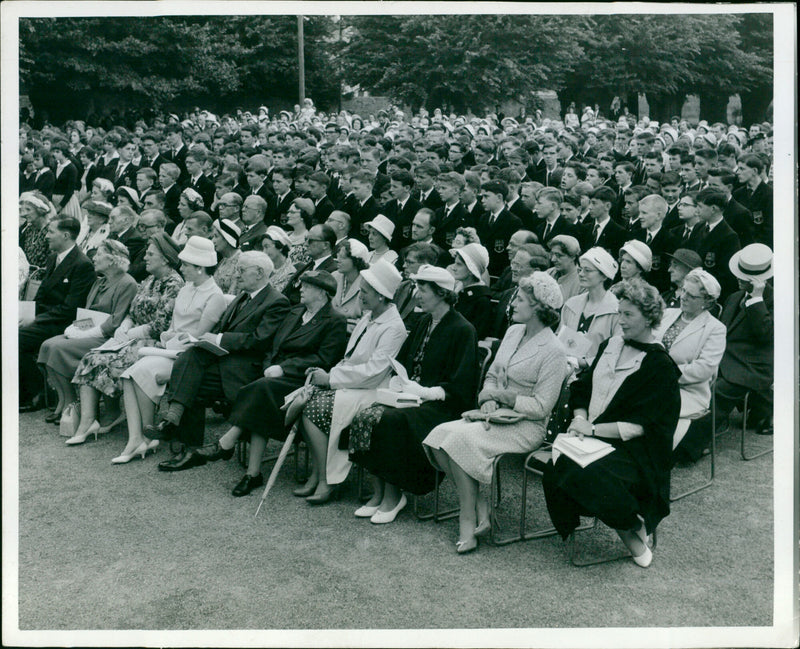 Queen Elizabeth The Queen Mother - Vintage Photograph