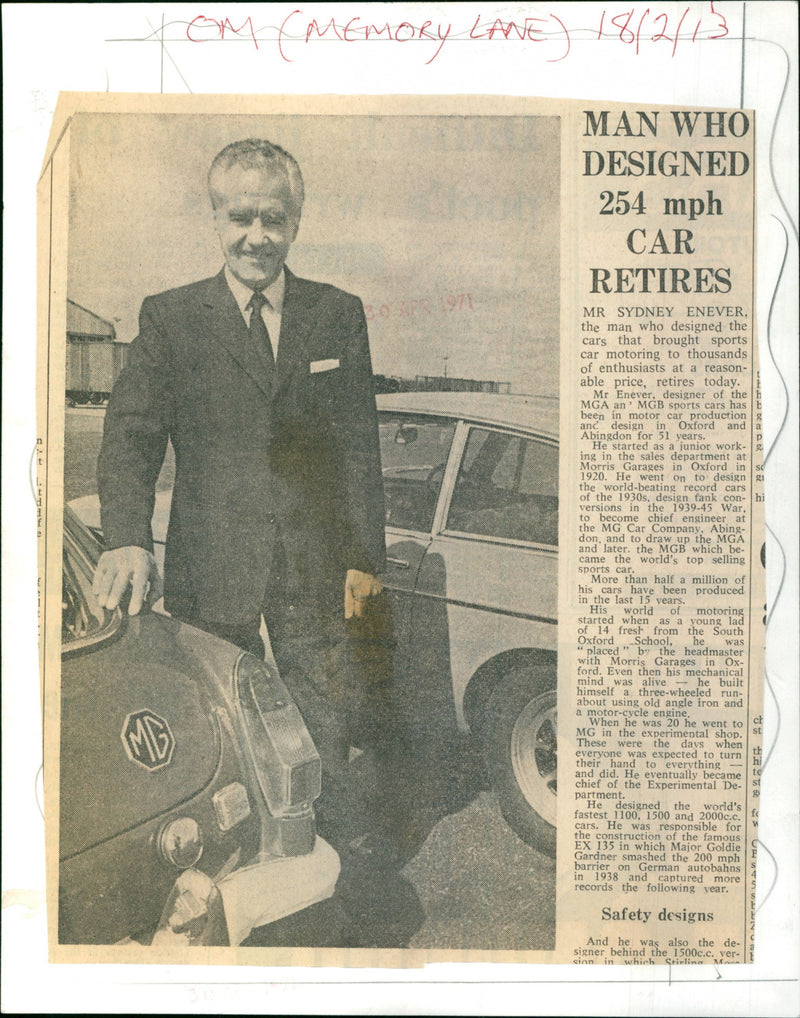 Sydney Enever - Vintage Photograph