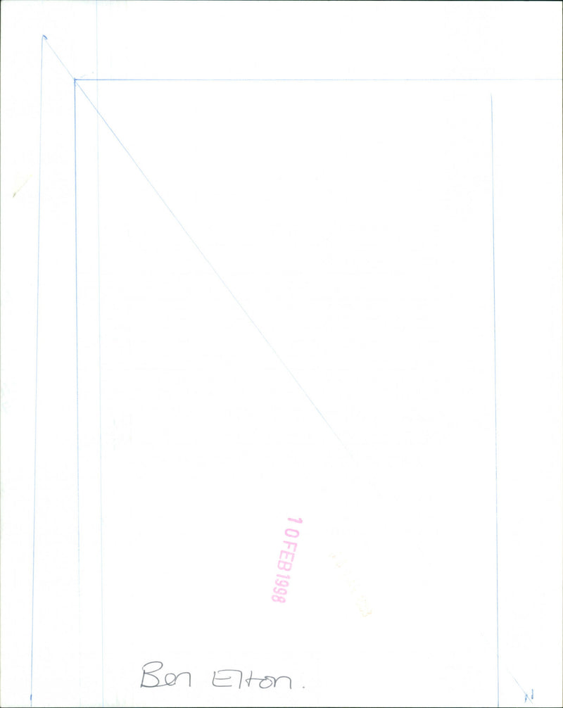 Ben Elton - Vintage Photograph