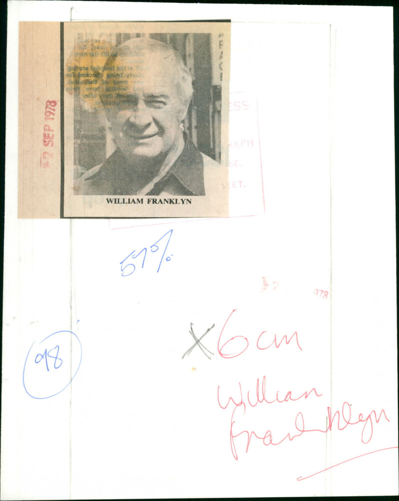 William Franklyn - Vintage Photograph