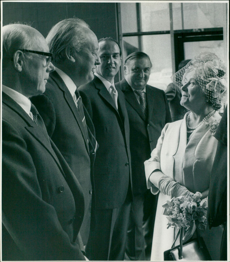 Queen Elizabeth The Queen Mother - Vintage Photograph