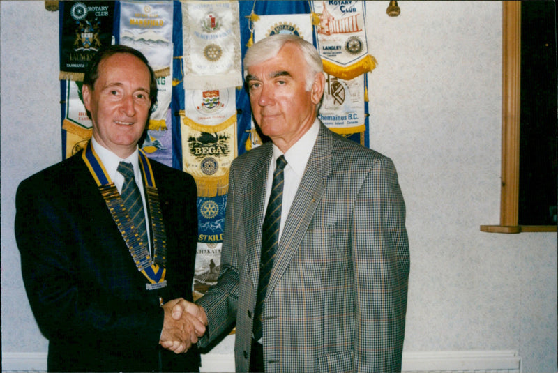 Henry Franklin & Ken Watson - Vintage Photograph