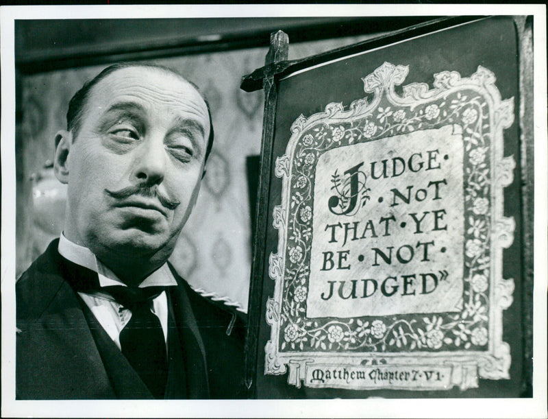 Alfie Bass - Vintage Photograph