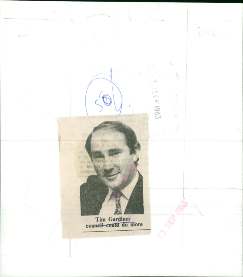 Tim Gardiner - Vintage Photograph