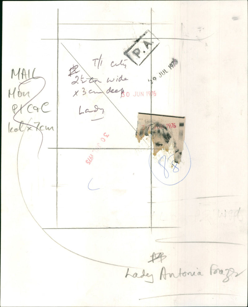 Antonia Fraser - Vintage Photograph