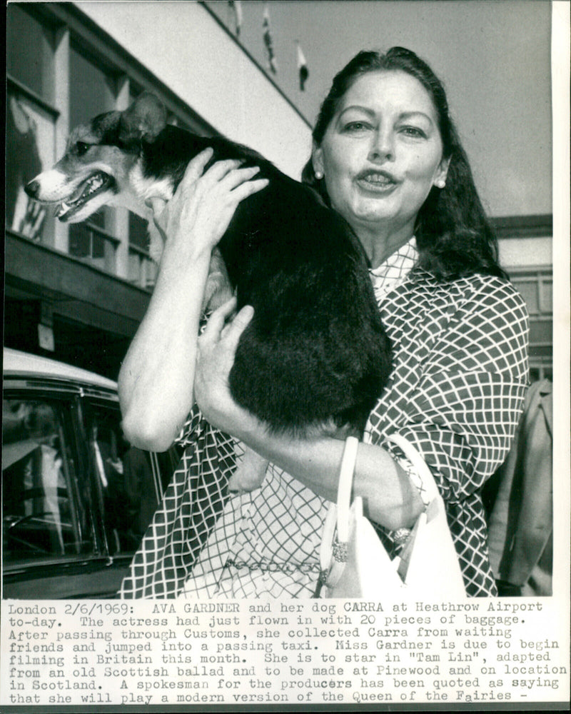 Ava Gardner - Vintage Photograph