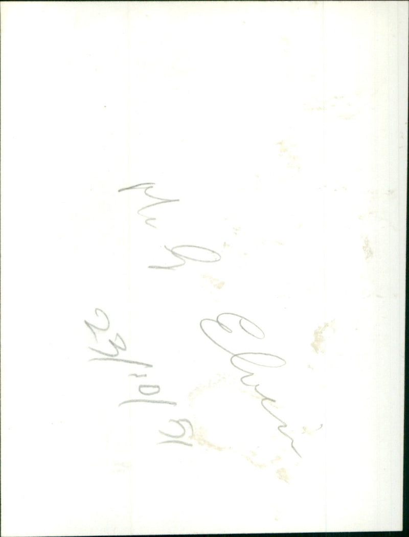 Mr. G. Elwell - Vintage Photograph