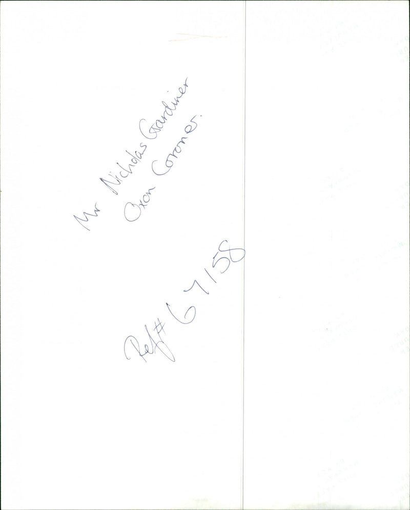 Nicholas Gardiner - Vintage Photograph