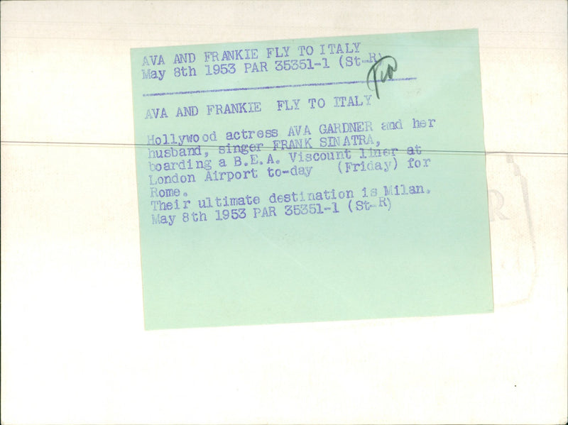 Ava Gardner - Vintage Photograph