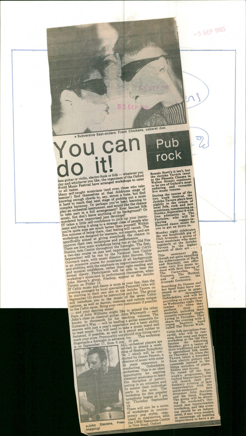 Frank Chickens - Vintage Photograph