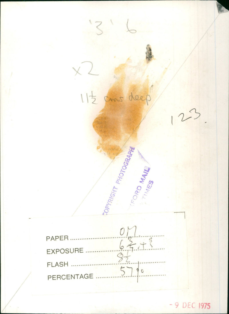 cms deep, a tea pot - Vintage Photograph