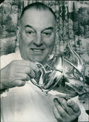 cms deep, a tea pot - Vintage Photograph