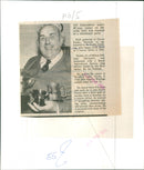 Staff gathered at grove farms Harwell to say farewell to Mr Nobby Embling - Vintage Photograph