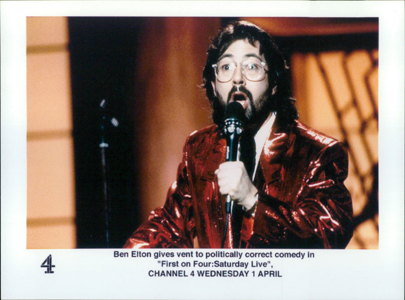 Ben Elton - Vintage Photograph
