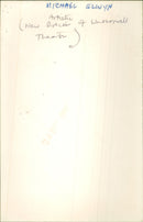 Michael Elwyn - Vintage Photograph