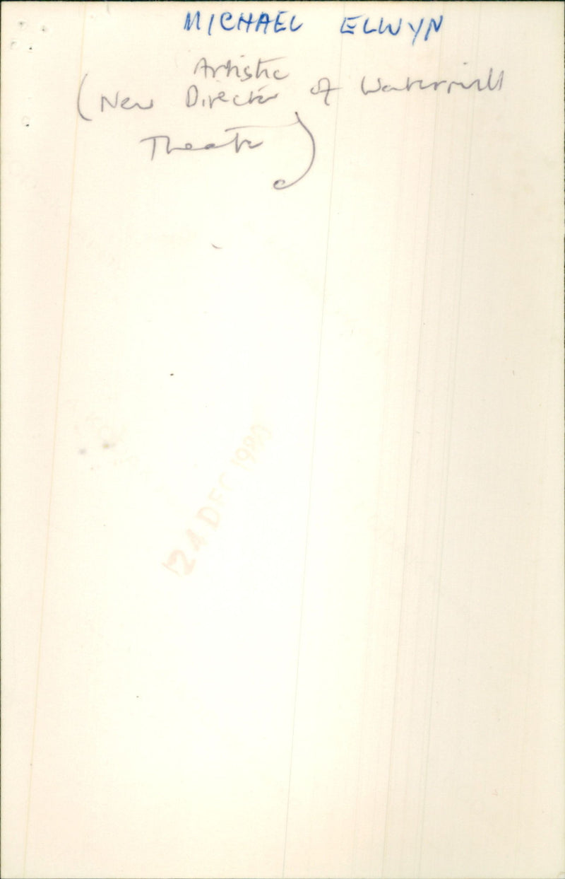 Michael Elwyn - Vintage Photograph